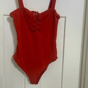 Forever 21 maroon bodysuit